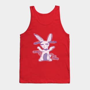 Cringe No Wages Little Jackalope Sticker And Others Tank Top